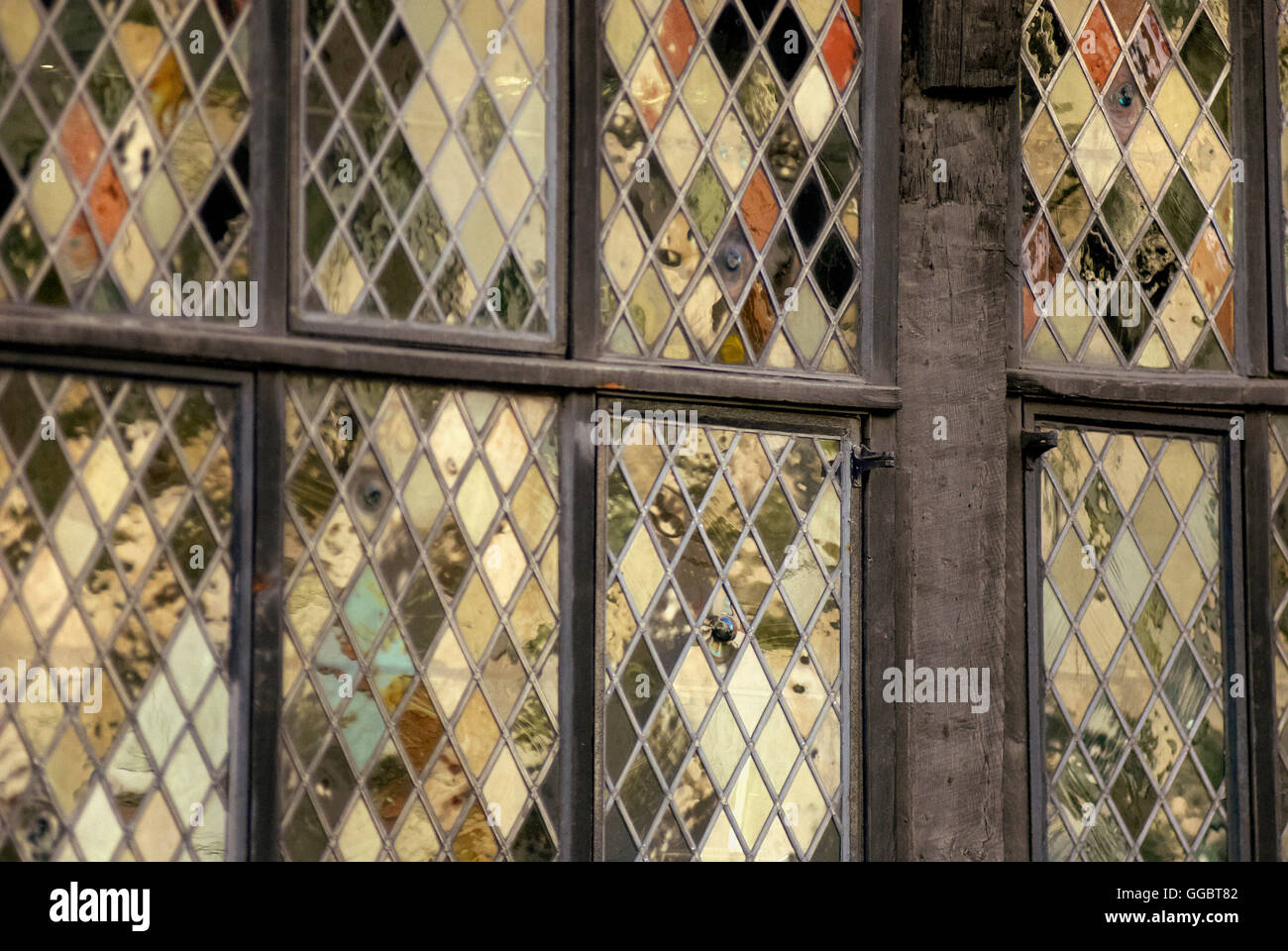 alte Fenster. York Stockfoto