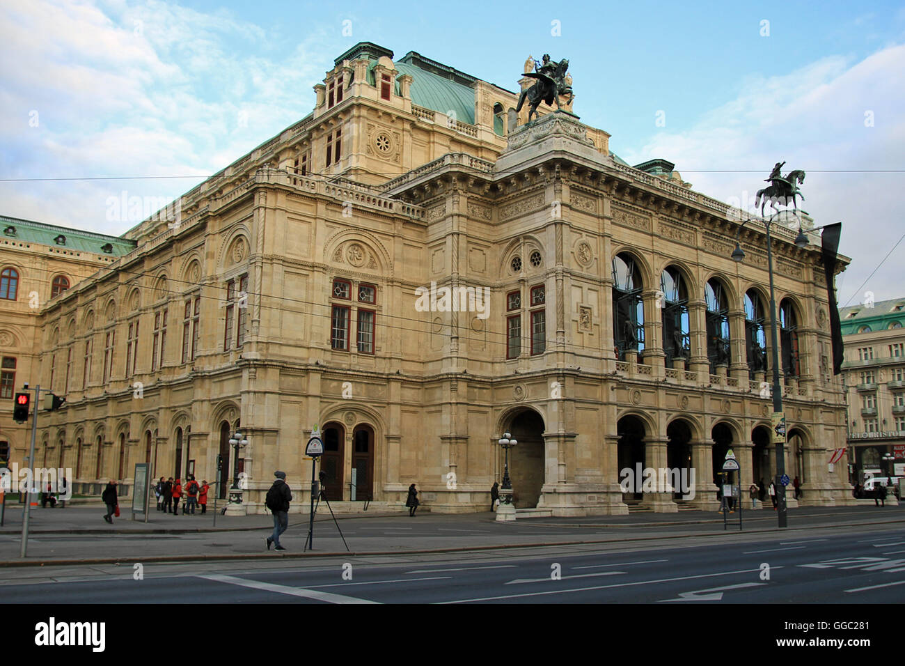 Wiener Staatsoper, Österreich Stockfoto