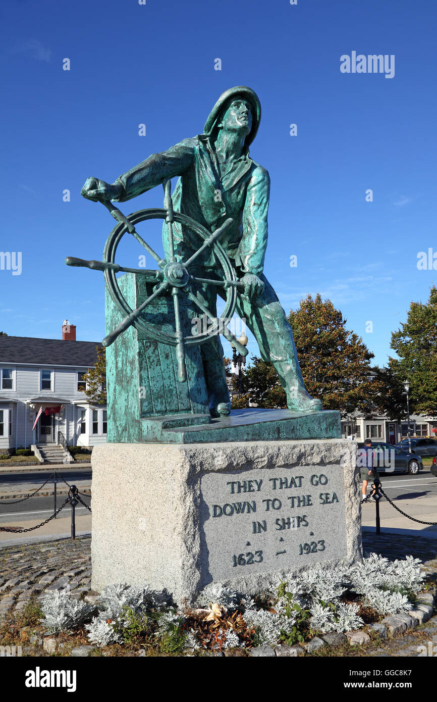 Geographie/Reisen, USA, Massachusetts, Gloucester, Fischer s Denkmal in Gloucester, Cape Ann, Additional-Rights - Clearance-Info - Not-Available Stockfoto