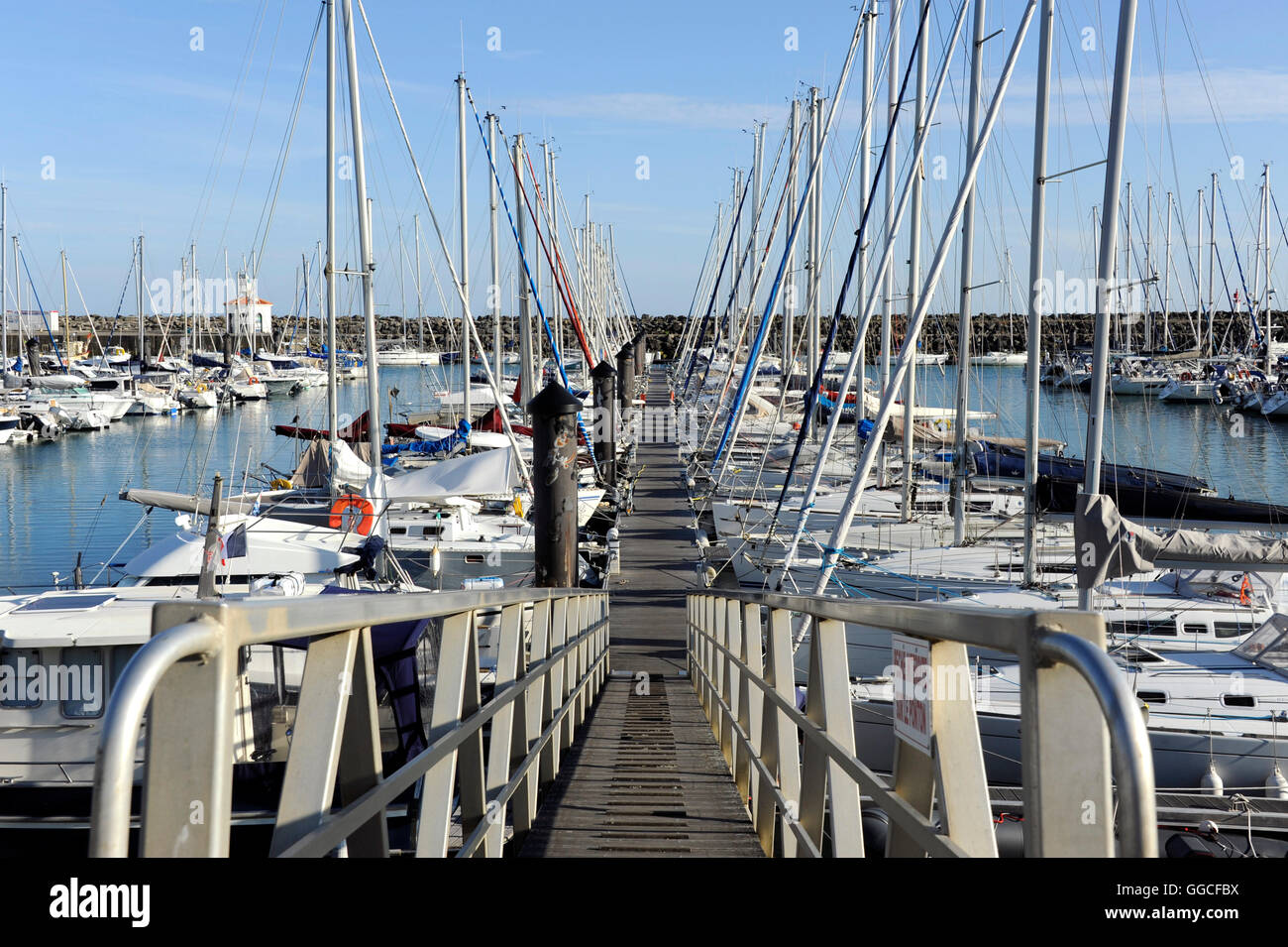 Hafen von Port-Bourgenay, Talmont Saint Hilaire, Vendee, Pays de la Loire, Frankreich Stockfoto