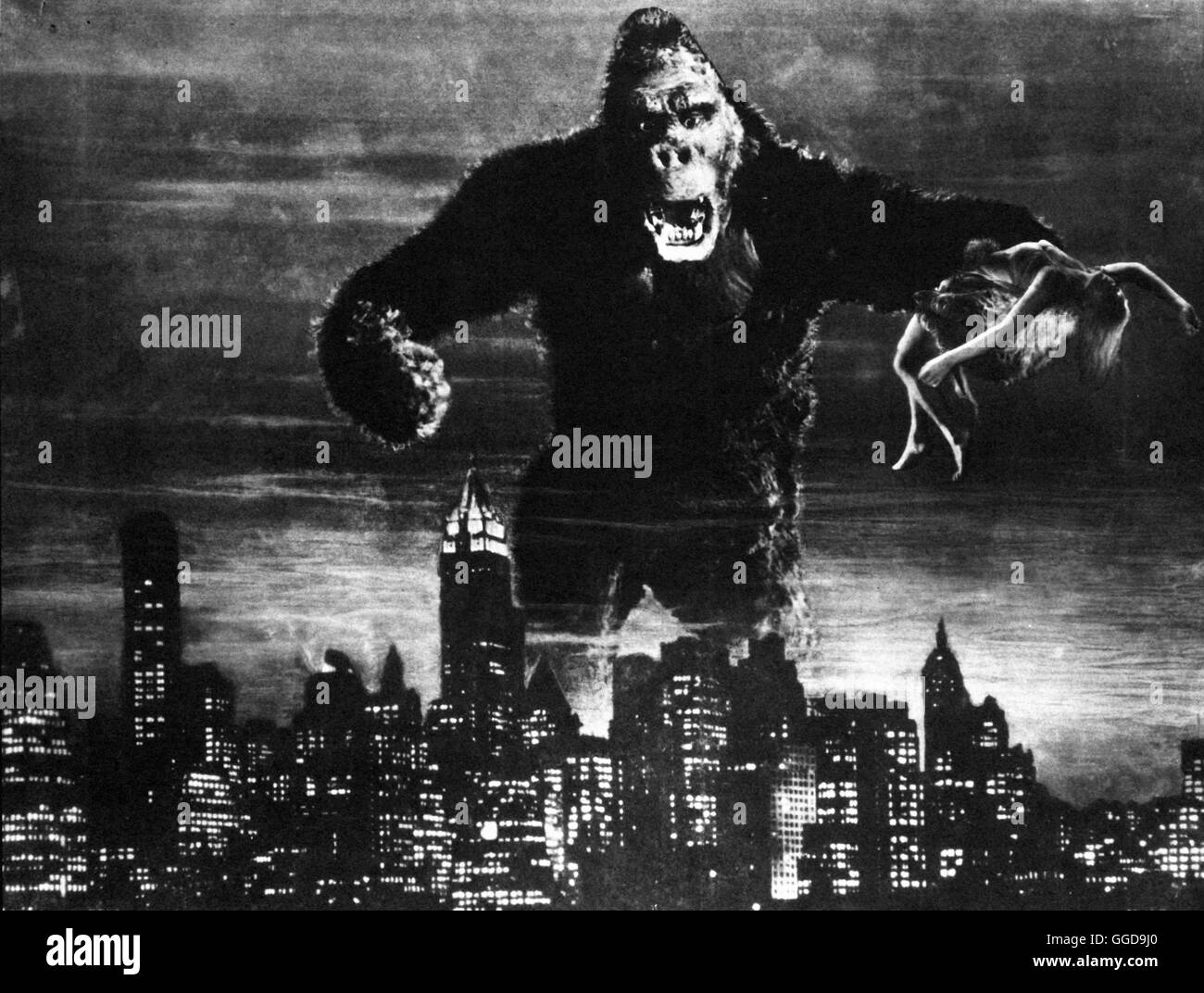 KING KONG UND DIE WEISSE FRAU / King Kong USA 1933 / Merian C. Cooper, E.B.Schoedsack Filmszene aus "King Kong" Regie: Merian C. Cooper, E.B.Schoedsack aka. King Kong Stockfoto