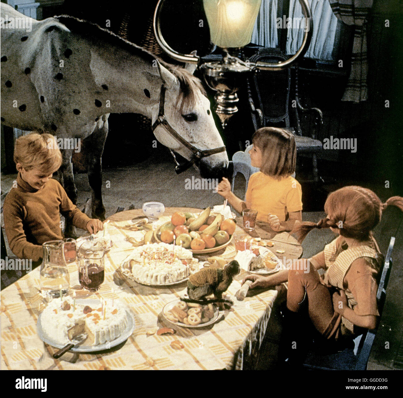 ASTRID LINDGREN PIPPI LANGSTRUMPF / Pippi Langstrump Schweden/BRD 1968/69 / Olle Hellbom In der