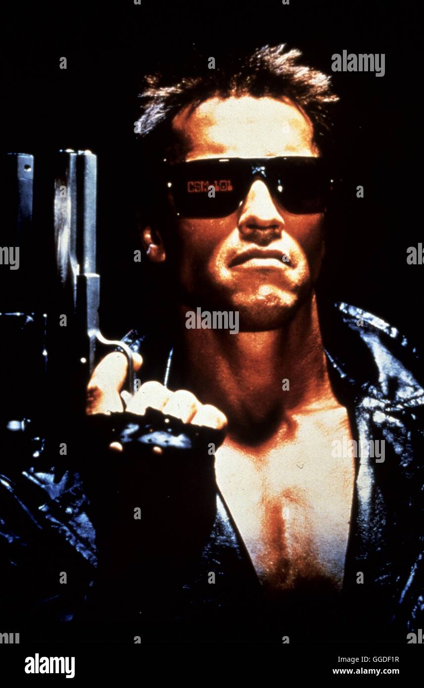 TERMINATOR II - TAG DER ABRECHNUNG / Terminator II - Urteil Tag USA 1991 / James Cameron Szene Mit ARNOLD SCHWARZENEGGER (Terminator). Regie: James Cameron aka. Terminator II - Tag des jüngsten Gerichts Stockfoto