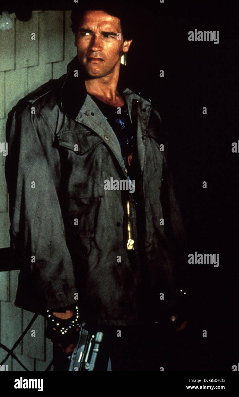 TERMINATOR II - TAG DER ABRECHNUNG / Terminator II - Urteil Tag USA 1991 / James Cameron Szene ARNOLD SCHWARZENEGGER (Terminator). Regie: James Cameron aka. Terminator II - Tag des jüngsten Gerichts Stockfoto