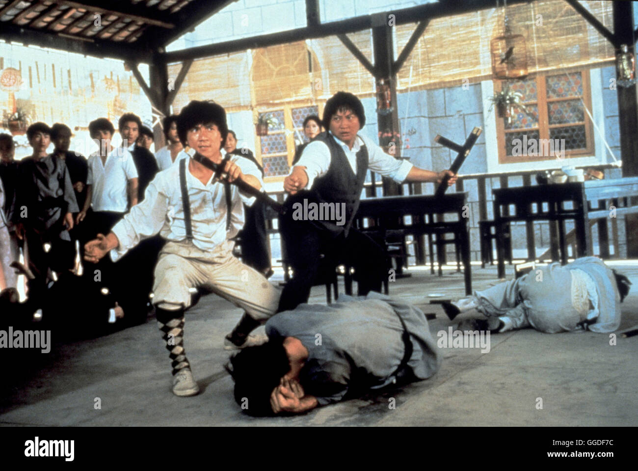 DER SUPERFIGHTER / ein Projekt HK 1983 / JACKIE CHAN, SAMO HUNG KAM-BO box aka. Ein Projekt Stockfoto