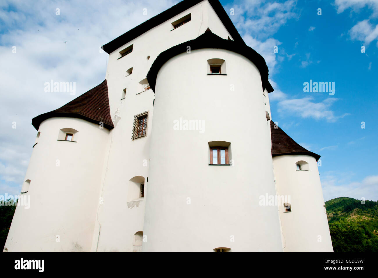 Novy Zamok - Banska Stiavnica - Slowakei Stockfoto