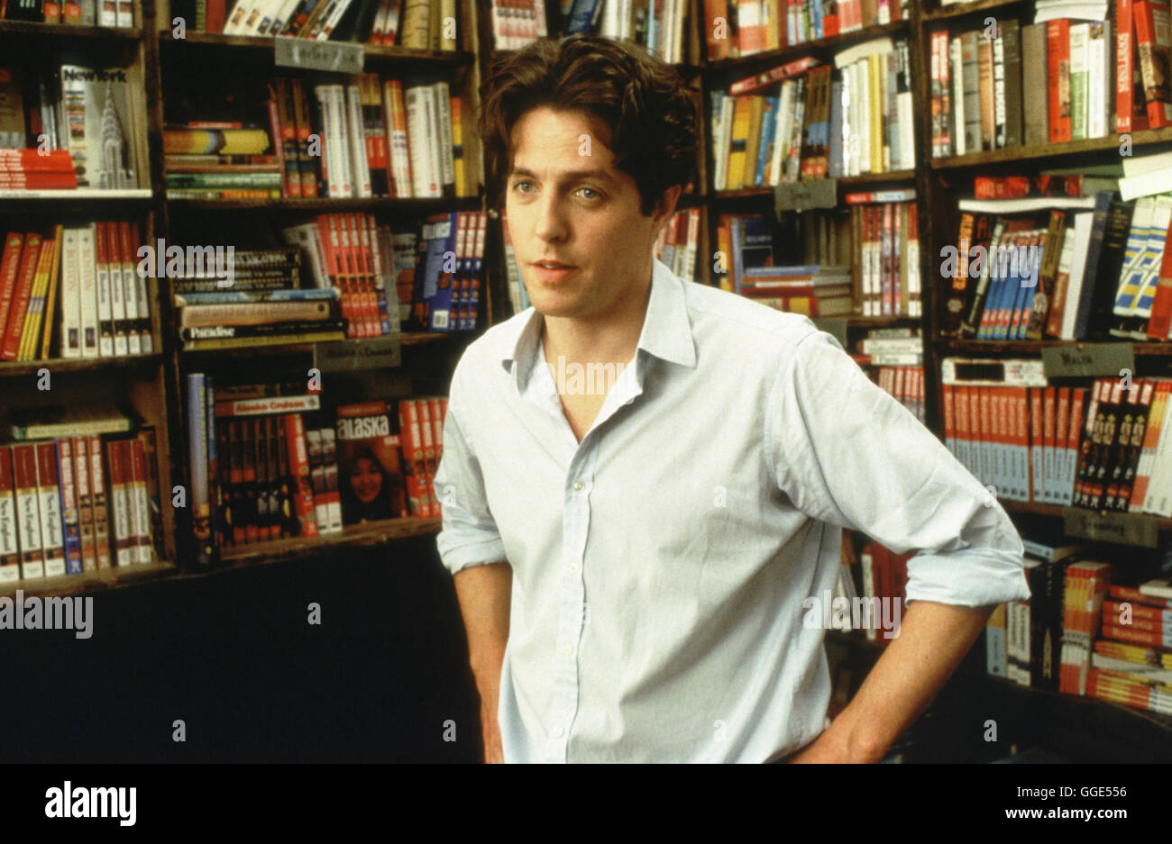 NOTTING HILL / Notting Hill England 1999 / Roger Michell HUGH GRANT als Erfolgloser Londoner Buchhändler William, in "Notting Hill", 1999. Regie: Roger Michell aka. Notting Hill Stockfoto