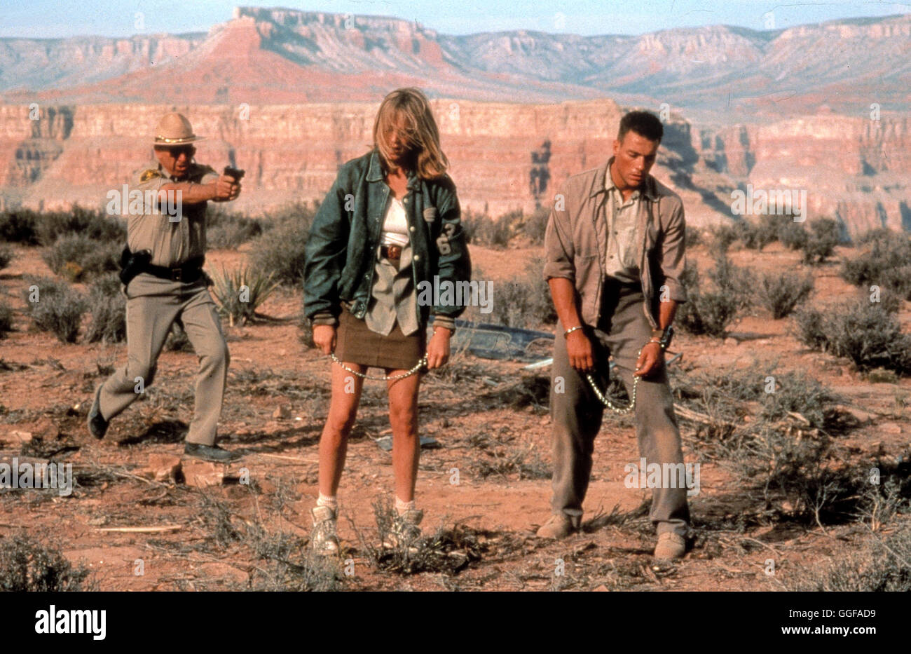 UNIVERSAL SOLDIER / Universal Soldier USA 1992 / Roland Emmerich N.N., ALLY WALKER (Veronica Roberts), JEAN CLAUDE VAN DAMME (Luc Deveraux) Regie: Roland Emmerich aka. Universal Soldier Stockfoto