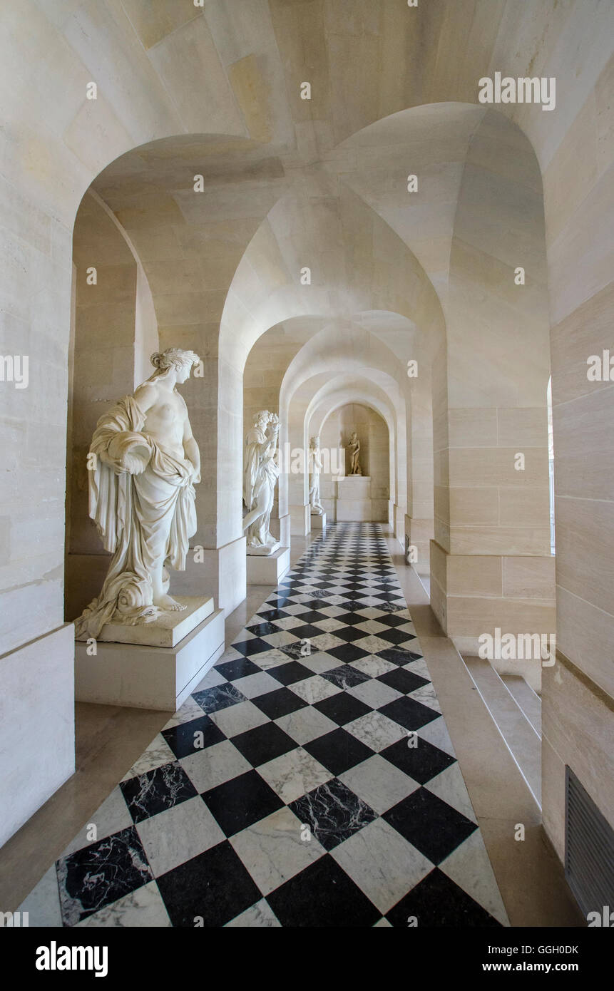 Das Schloss von Versailles Stockfoto