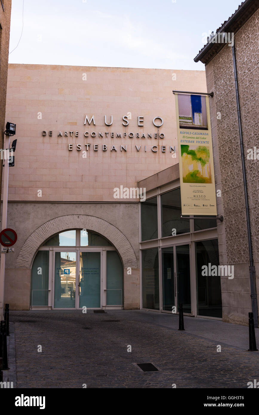 Museum für zeitgenössische Kunst, Segovia, Castilla y Leon, Spanien Stockfoto