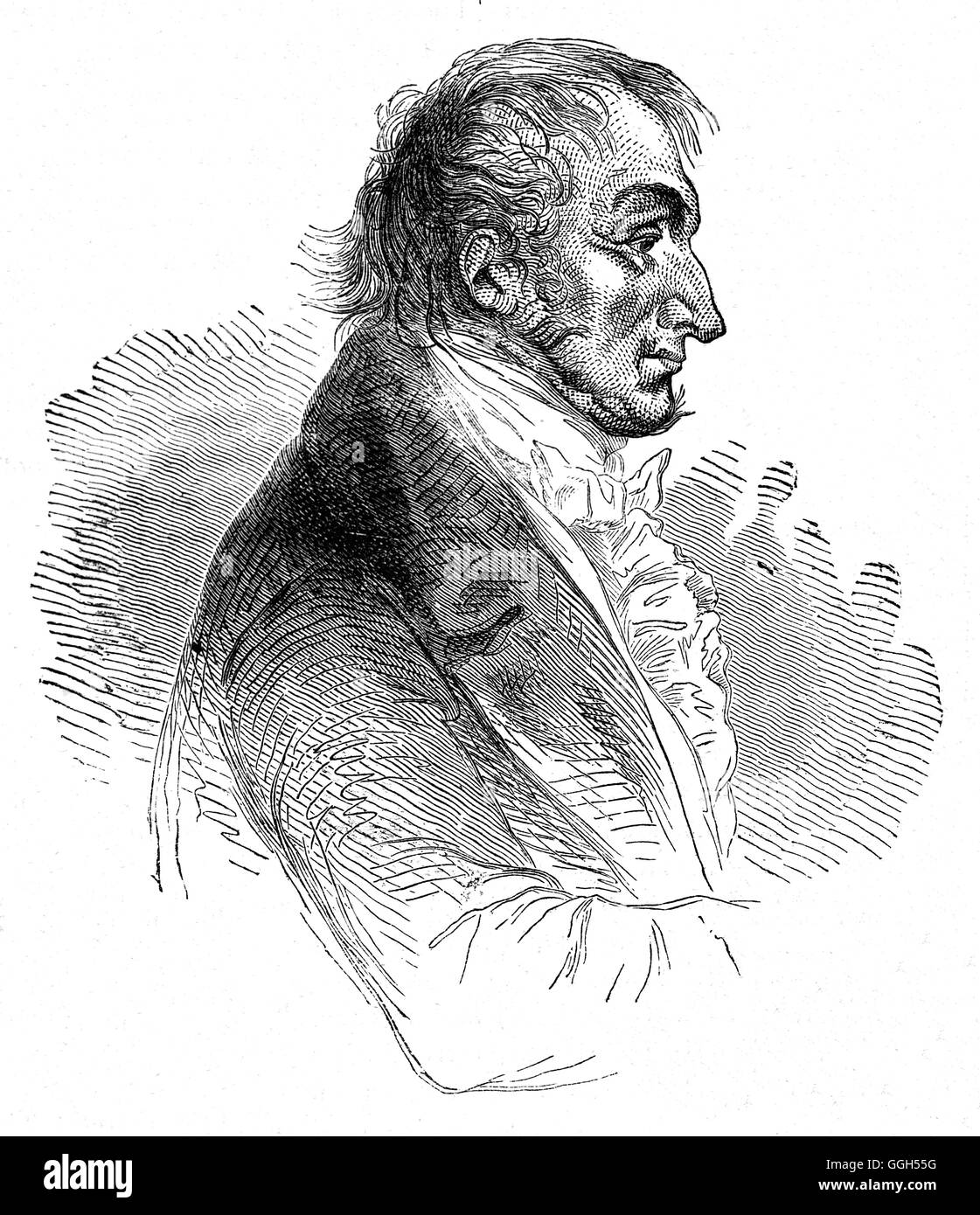 Joseph Mallord William Turner, RA (1775] – 1851) war eine englische Romantiker Landschaftsmaler. Er galt zu seiner Zeit eine umstrittene Figur, aber gilt heute als der Künstler, der Landschaftsmalerei zu einer rivalisierenden Historienmalerei Eminenz erhoben Stockfoto