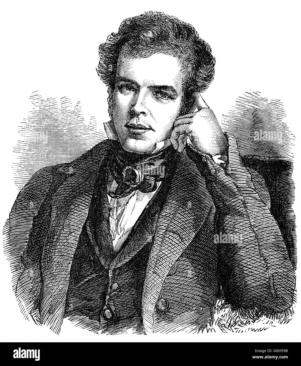 Sir William Webb Follett (1796 – 1845), war ein englischer Jurist und Politiker, der als Abgeordneter für Exeter serviert. Er war zweimal als Anwalt-General, 1834-5 und 1841 und Attorney General im Jahr 1844. 1835 wurde er geadelt. Er war bekannt gewesen zu sein als der "größten Verfechter des Jahrhunderts. Stockfoto