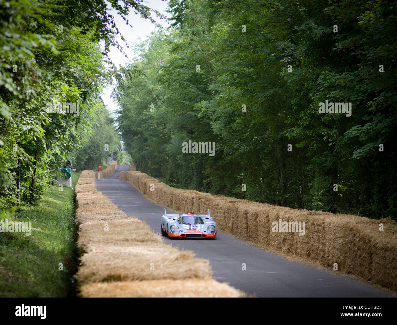 Porsche 917K, Goodwood Festival der Geschwindigkeit 2014, Rennen, Autorennen, Oldtimer, Chichester, Sussex, Großbritannien, große Britai Stockfoto