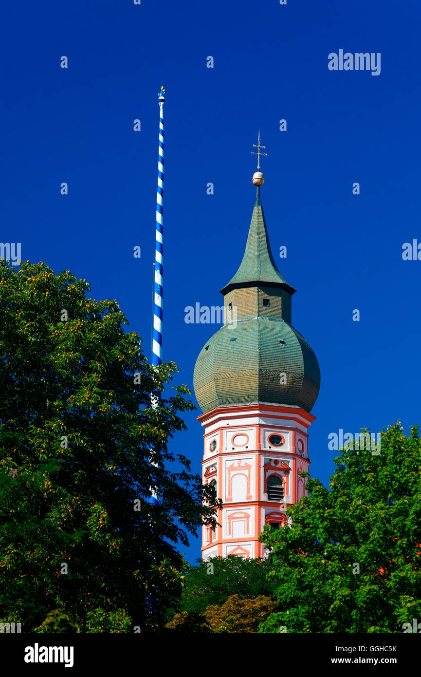 Andechs Kloster, obere Bayern, Bayern, Deutschland Stockfoto