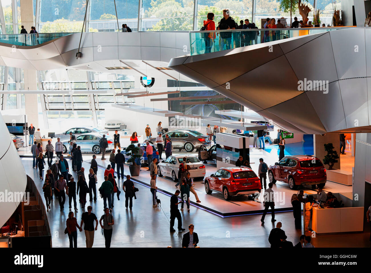 BMW-Welt, München, Upper Bavaria, Bayern, Deutschland Stockfoto