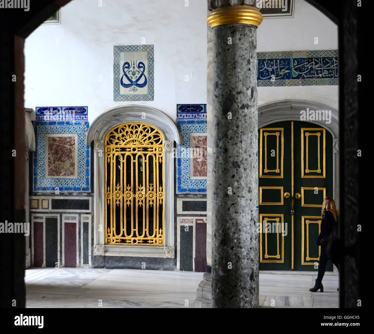 Topkapi-Palast, Istanbul, Türkei Stockfoto