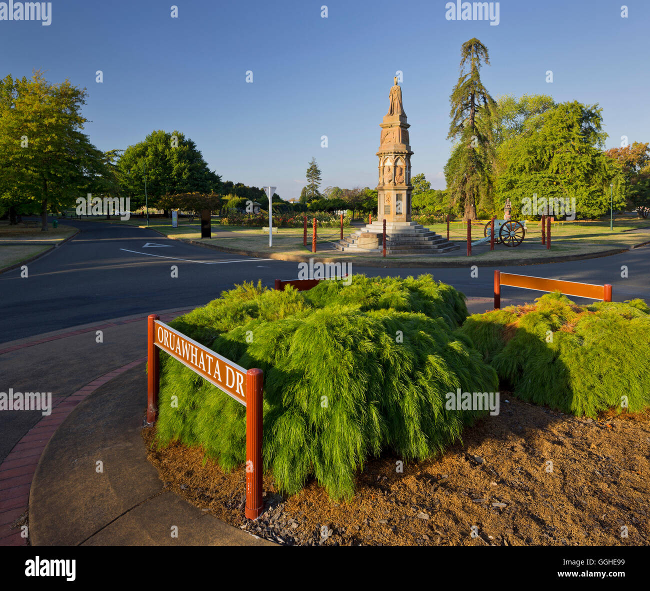 Regierung Gärten, Rotorua, Bay of Plenty, Nordinsel, Neuseeland Stockfoto