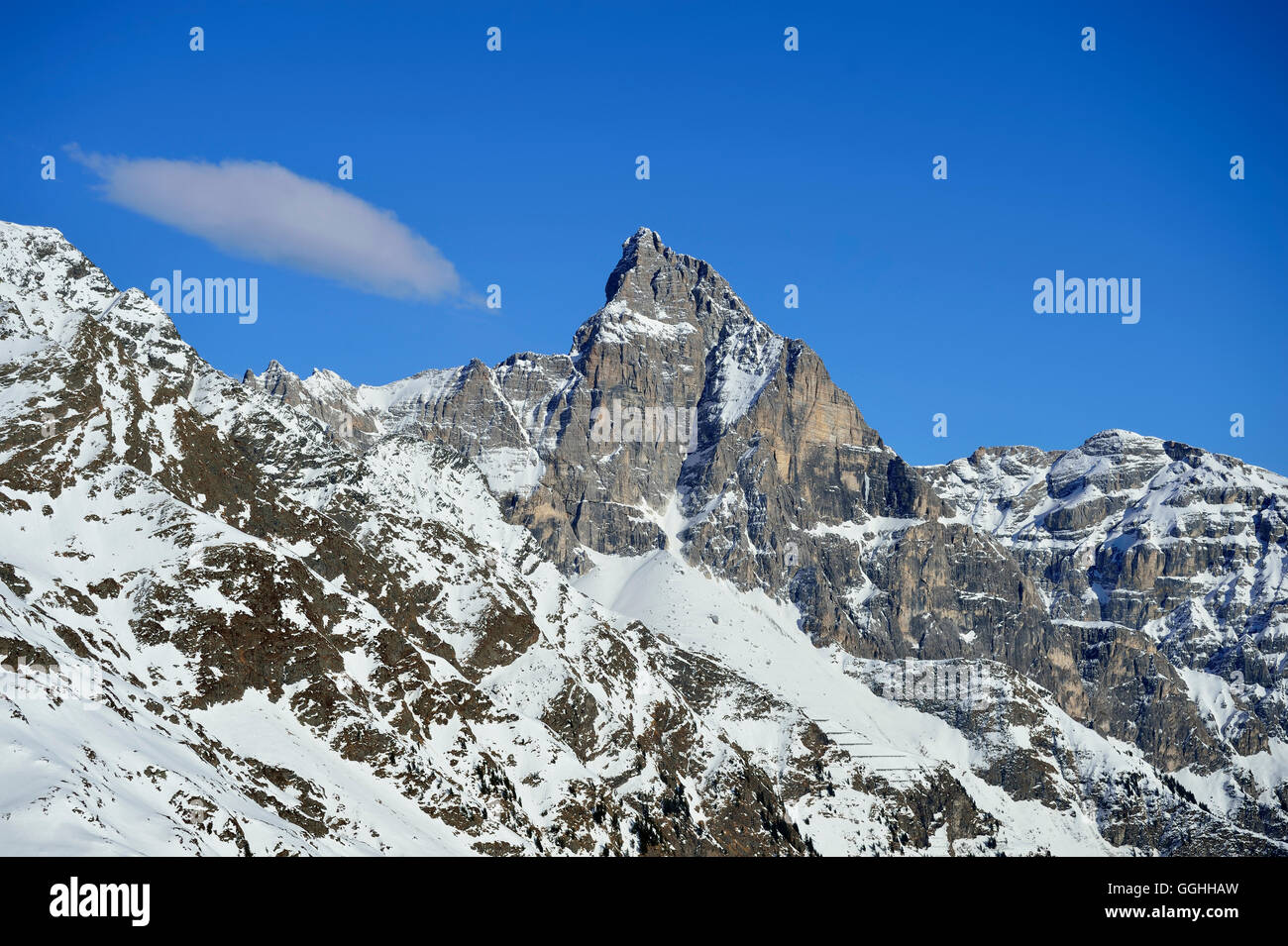 Tribulaun, Pflerschvalley, Stubaier Alpen, Südtirol, Italien Stockfoto