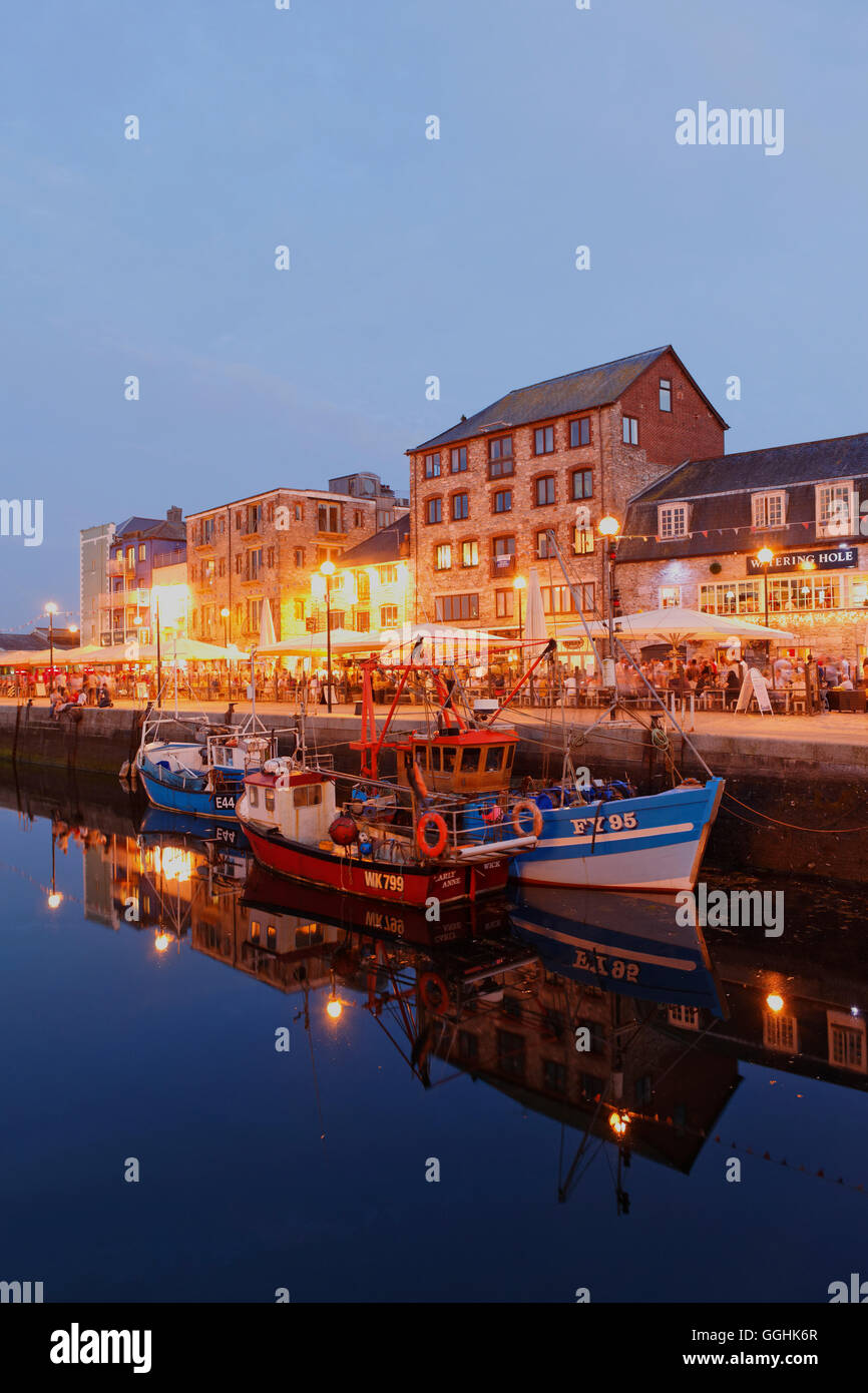 Die Barbakane, Hafen, Plymouth, Devon, England, Großbritannien Stockfoto