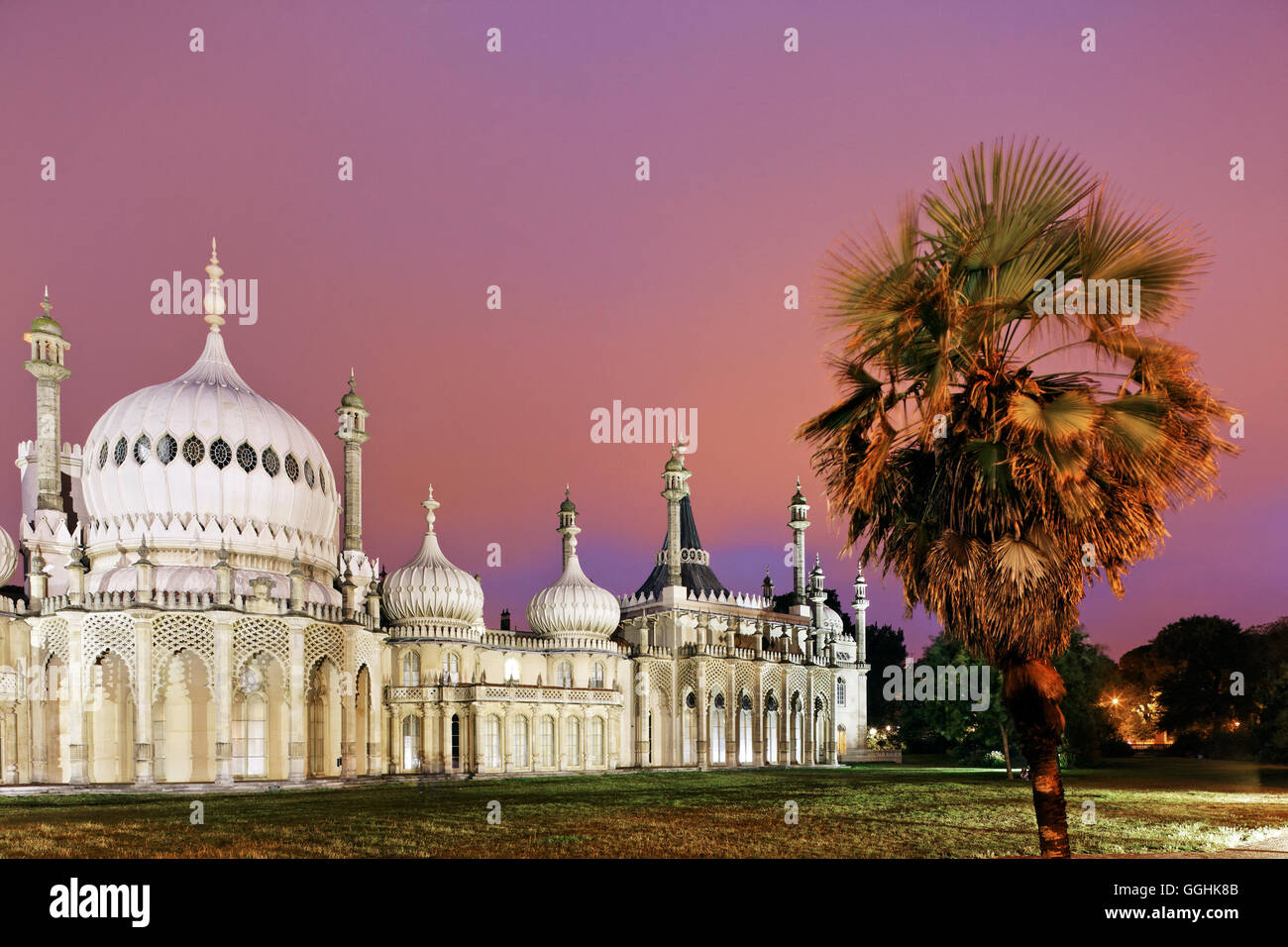 Royal Pavilion, Brighton, East Sussex, England, Großbritannien Stockfoto