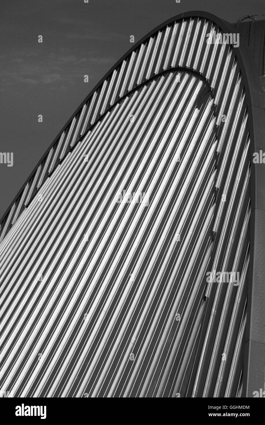 Dach der Junghof Gebäude, Frankfurt Am Main, Hessen, Deutschland Stockfoto