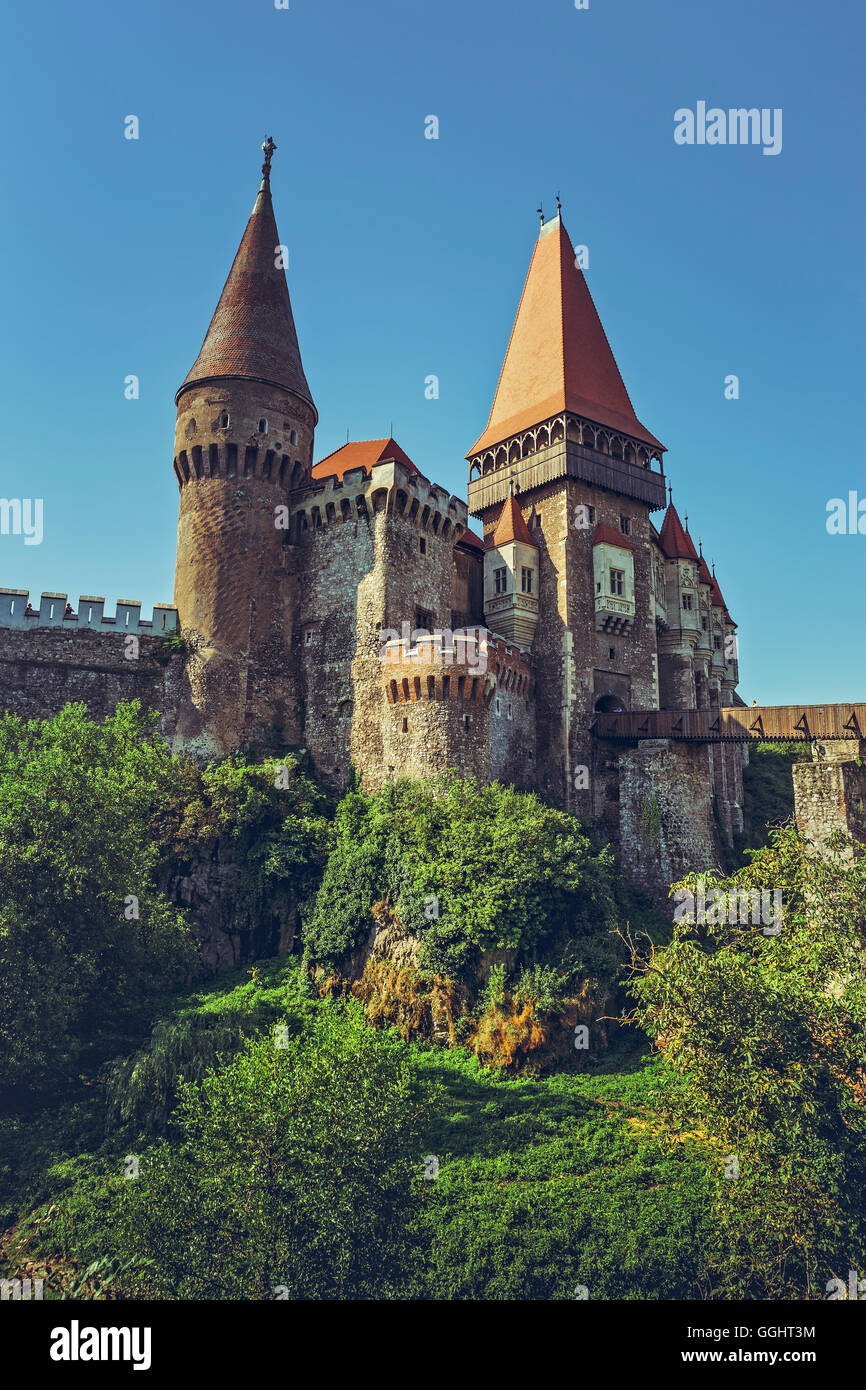 Hunedoara Rumanien 23 Juli 2016 Corvin Burg Oder Schloss Hunyadi Rumanisch Castelul Corvinilor Oder Castelul Huniazilor Ein Ich Stockfotografie Alamy