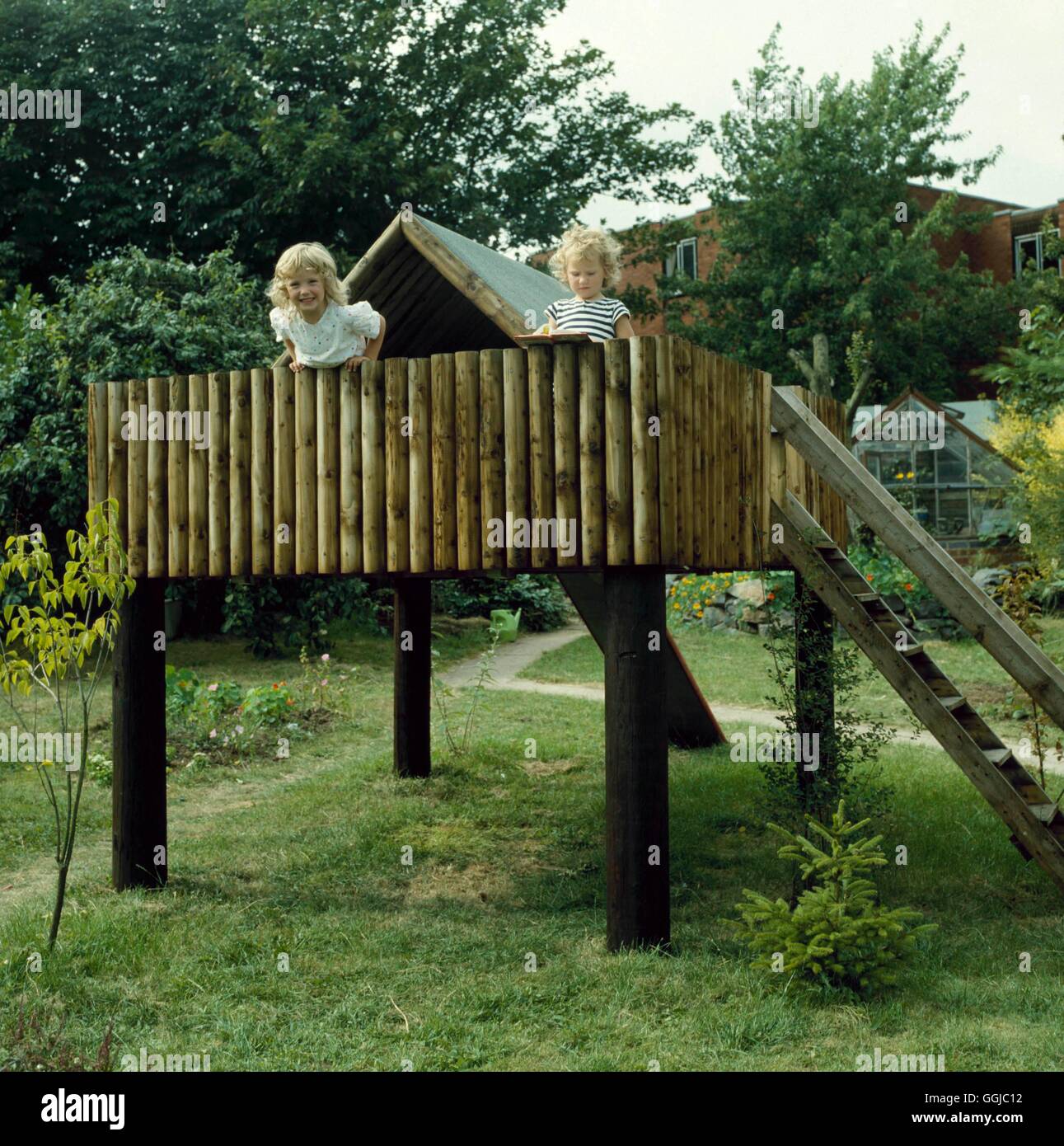 Kinder Garten - (Fotograf: RB) KID037592 Stockfoto