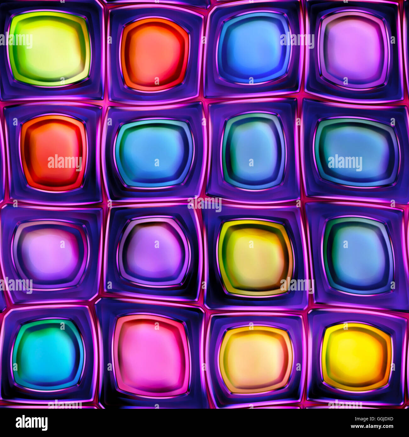 bunte abstrakte nahtlose Textur Stockfoto