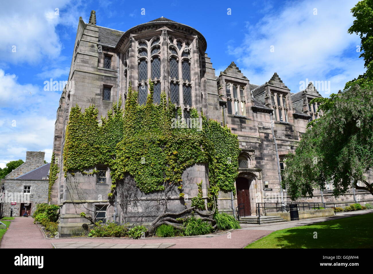 Gebäude des neuen Königs, University of Aberdeen, Schottland Stockfoto
