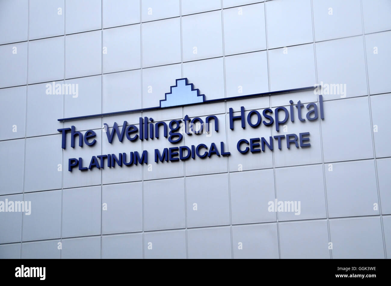 Das Wellington-Krankenhaus Platin Medical Centre in St. Johns Wood, Nord-London Stockfoto
