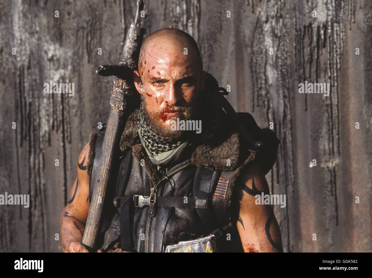 HERRSCHAFT DES FEUERS / Reign of Fire GB/IR/USA 2002 / Rob Bowmann Van Zan (MATTHEW McCONAUGHEY) Regie: Rob Bowmann aka. Herrschaft des Feuers Stockfoto