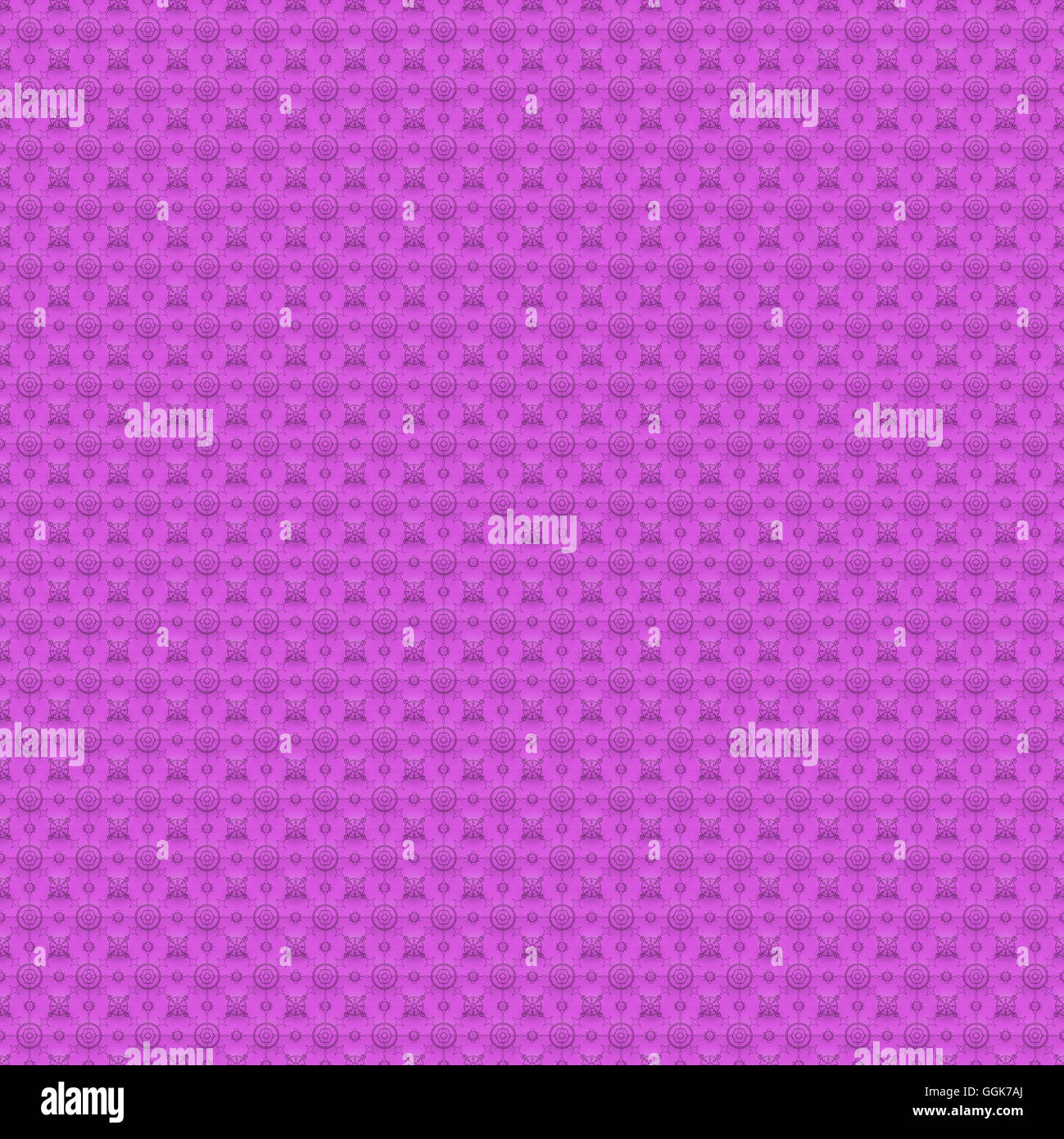 Symmetrische Muster auf rosa Farbe, Digital erstellt für die Verwendung als Web-Hintergrund Stockfoto