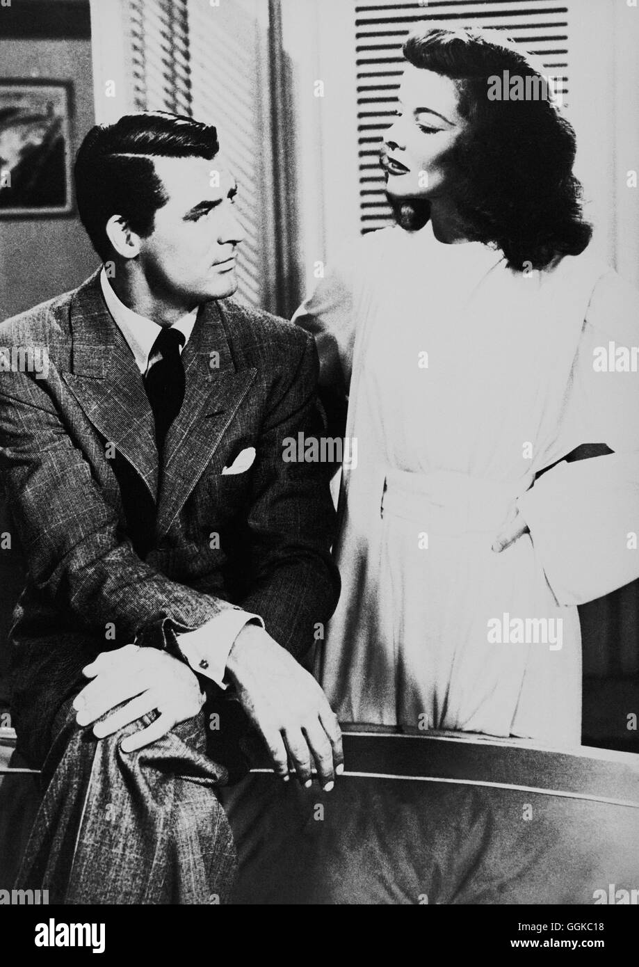 STERBEN NACHT VOR DER HOCHZEIT / The Philadelphia Story USA 1940 / George Cukor Cary Grant (c.k. Dexter Haven), KATHARINE HEPBURN (Tracy Samantha Lord)-Regie: George Cukor aka. The Philadelphia Story Stockfoto