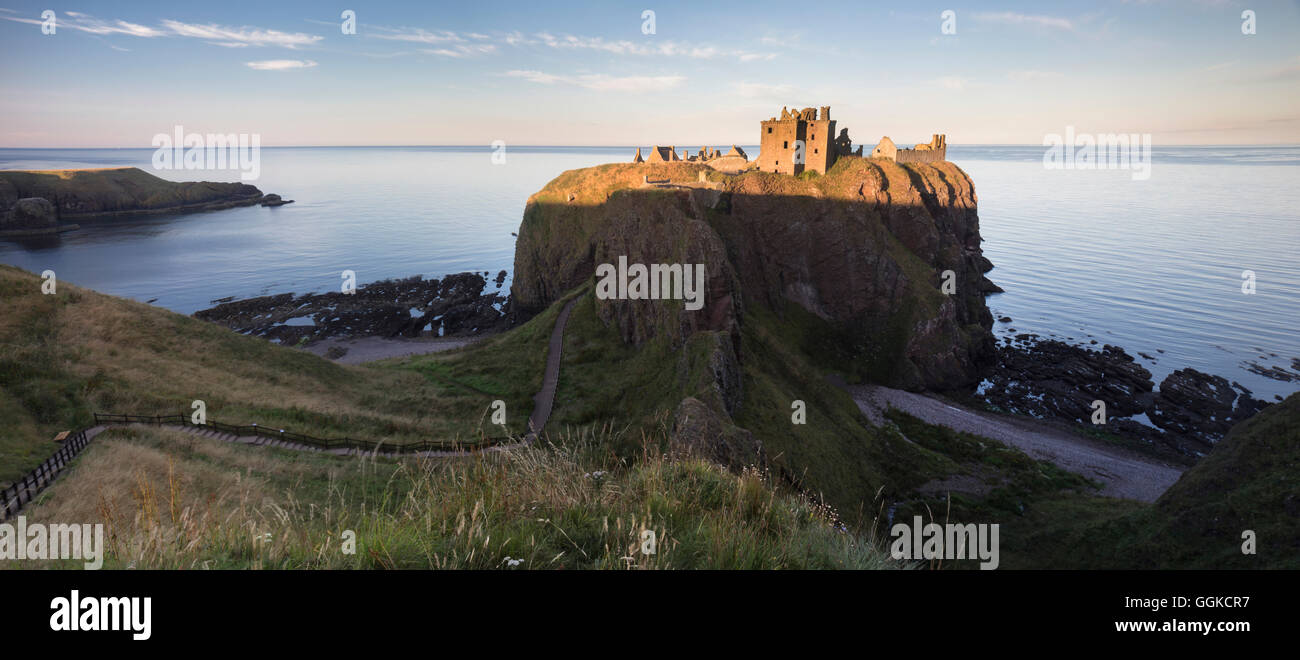 Dunnottar Castle, Stonehaven, Aberdeenshire, Schottland, Vereinigtes Königreich Stockfoto