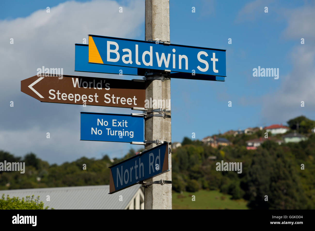 Baldwin Street Welten Steilste Straße Stockfotos und ...