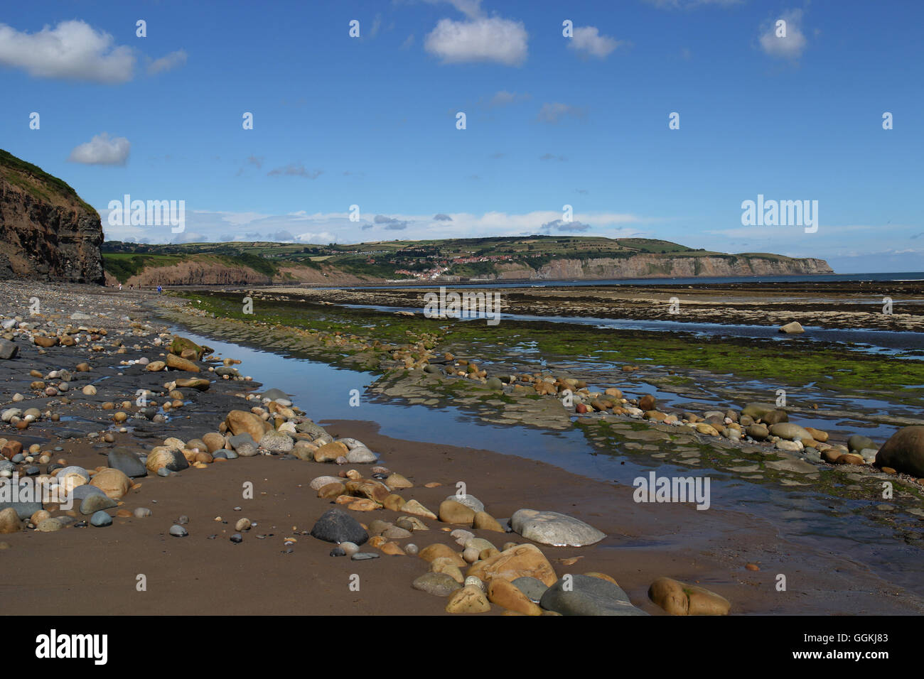 Robin Hoods Bay North Yorkshire Moors uk Stockfoto