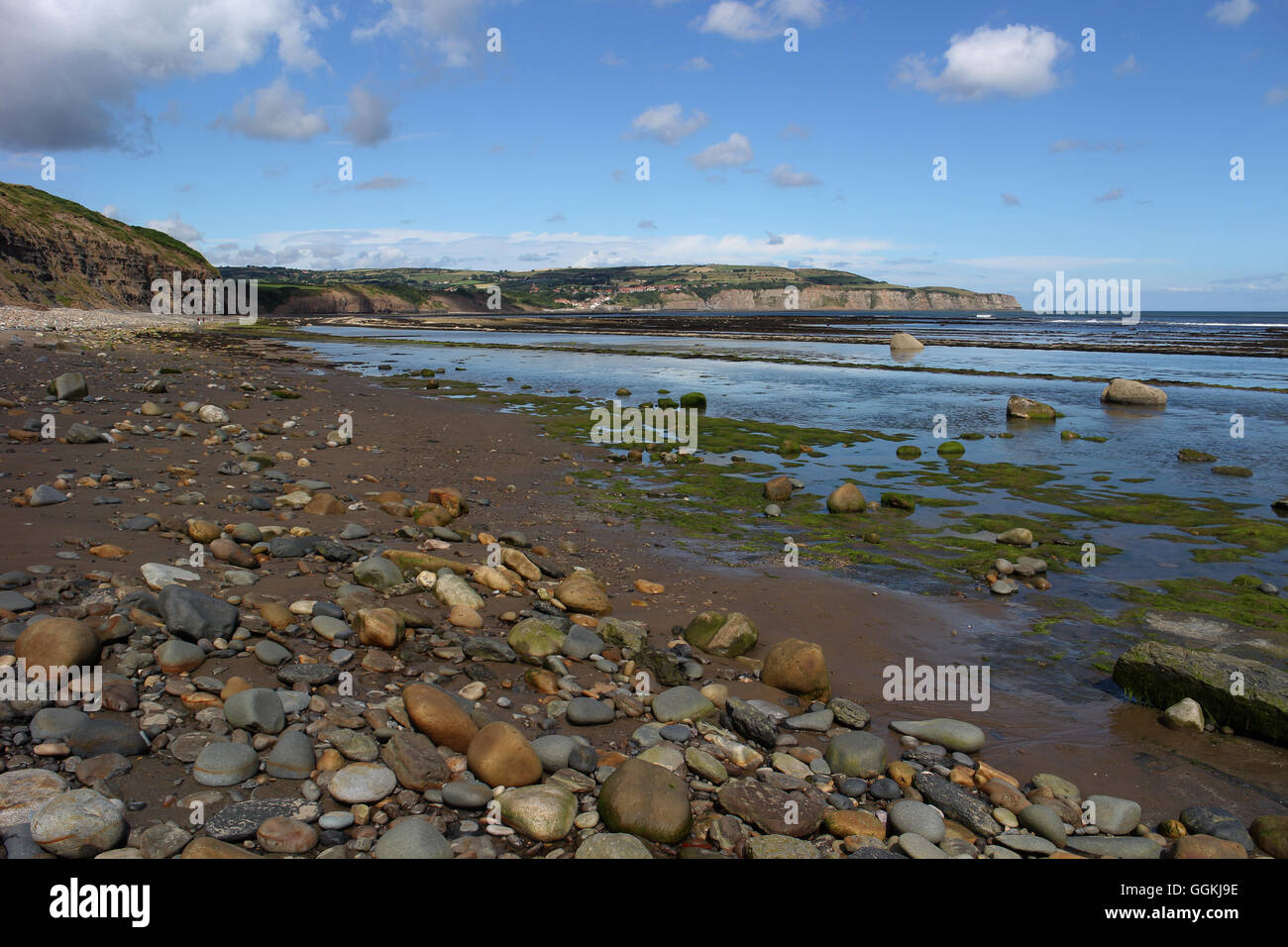 Robin Hoods Bay North Yorkshire Moors uk Stockfoto