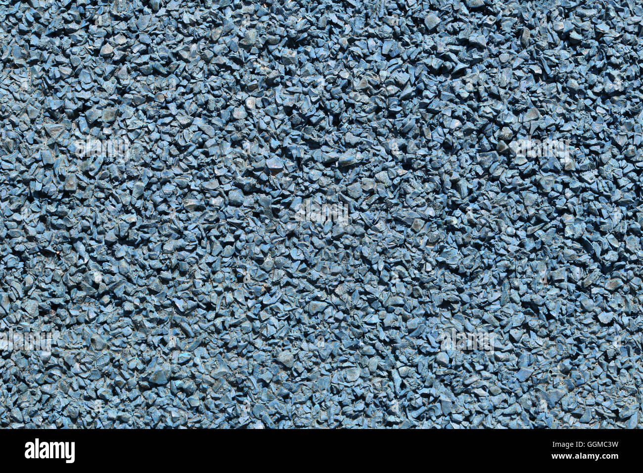 Oberfläche blau Steinboden des künstlichen synthetische Struktur für Design-Hintergrund. Stockfoto