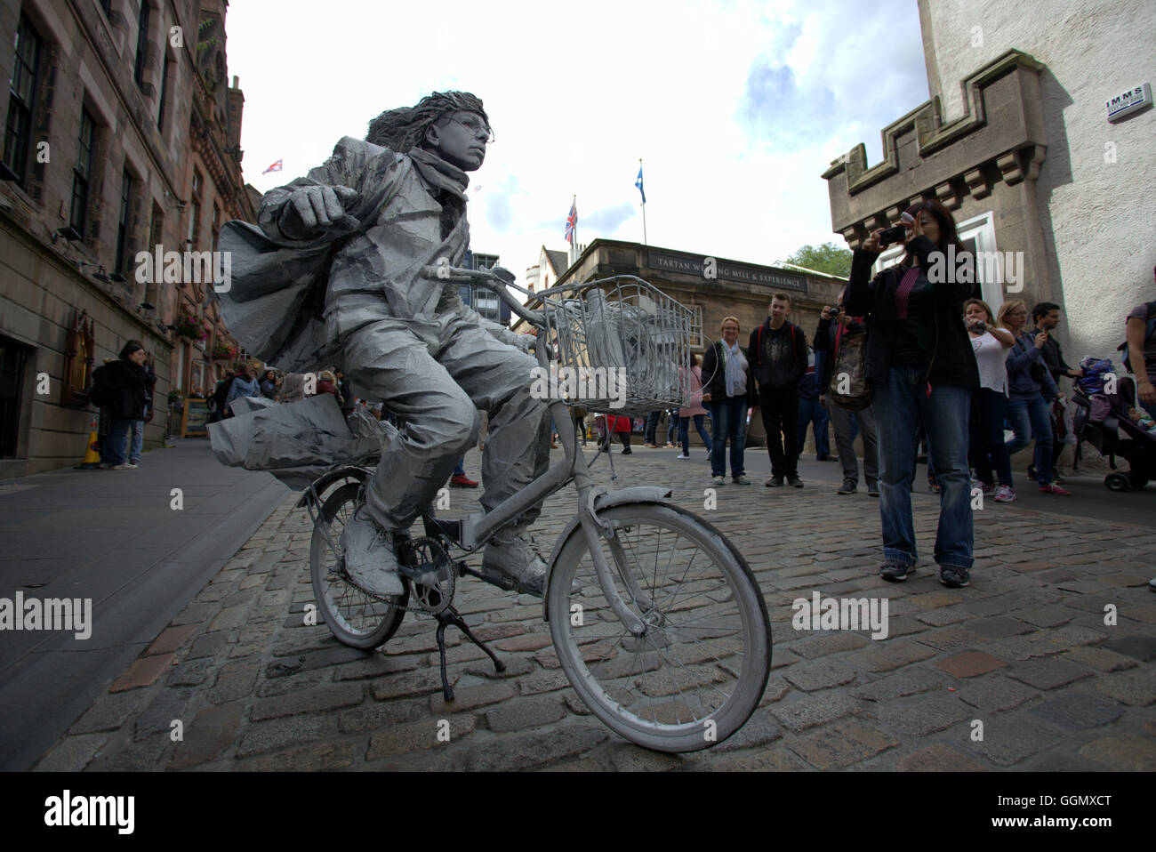 Edinburgh, Scotland, UK 5. August 2016. Bilder vom ersten Tag des Edinburgh Festival Fringe 2016, dass dieses Jahr verfügt über mehr als 3.000 unglaubliche, einzigartige und inspirierende Veranstaltungen über 05-29 August. Bildnachweis: Gerard Fähre/Alamy Live-Nachrichten Stockfoto