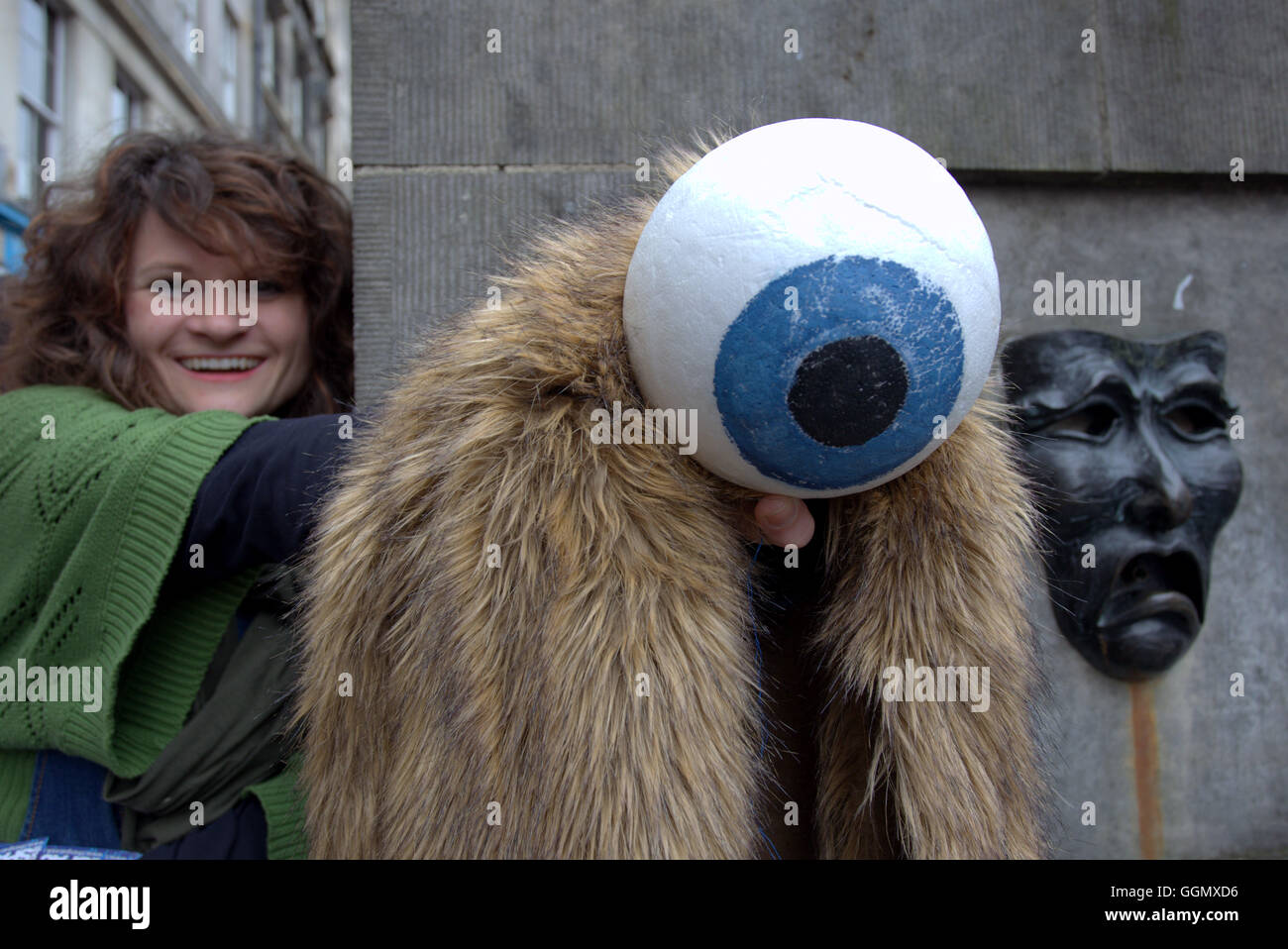 Edinburgh, Scotland, UK 5. August 2016. Bilder vom ersten Tag des Edinburgh Festival Fringe 2016, dass dieses Jahr verfügt über mehr als 3.000 unglaubliche, einzigartige und inspirierende Veranstaltungen über 05-29 August. Bildnachweis: Gerard Fähre/Alamy Live-Nachrichten Stockfoto