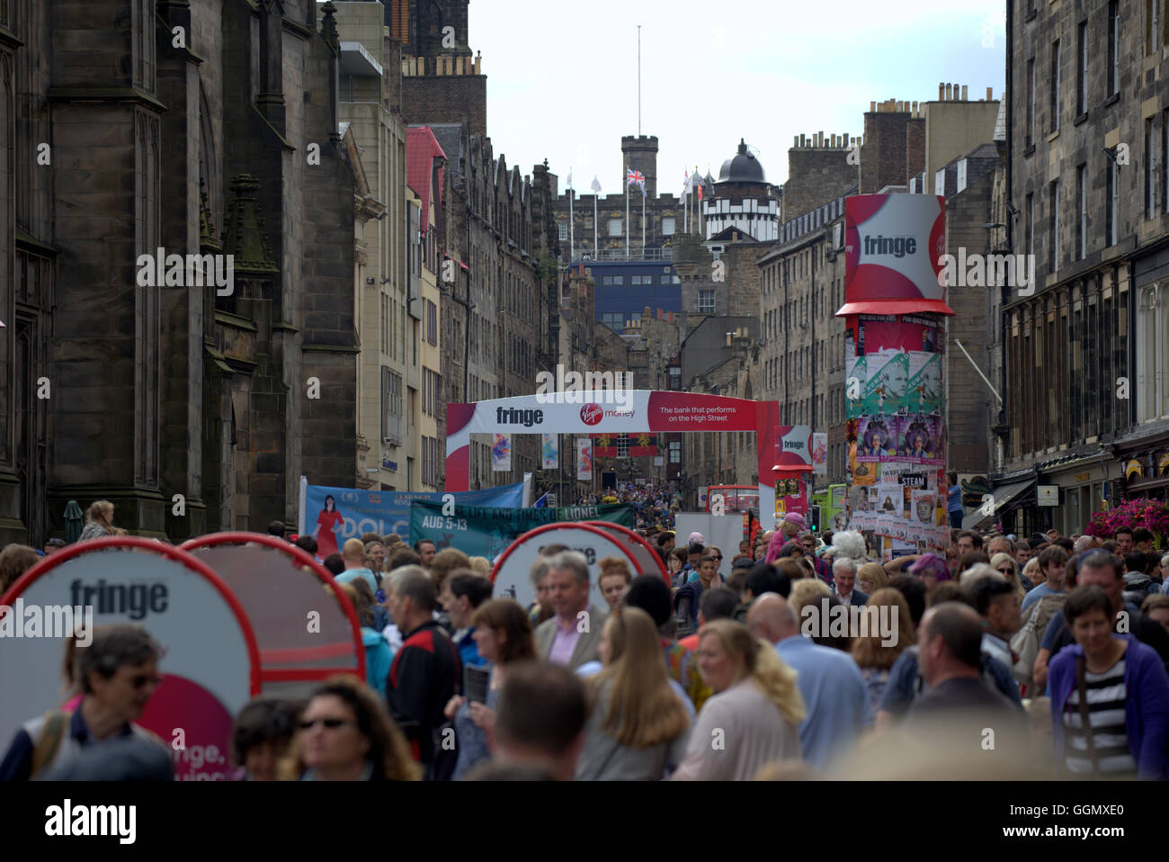 Edinburgh, Scotland, UK 5. August 2016. Bilder vom ersten Tag des Edinburgh Festival Fringe 2016, dass dieses Jahr verfügt über mehr als 3.000 unglaubliche, einzigartige und inspirierende Veranstaltungen über 05-29 August. Bildnachweis: Gerard Fähre/Alamy Live-Nachrichten Stockfoto