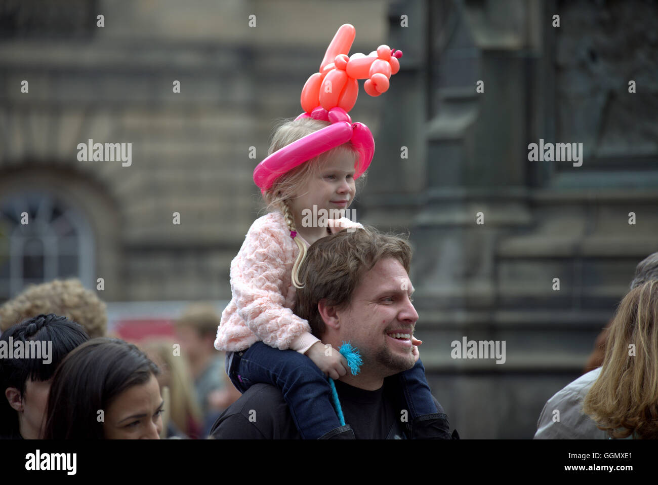 Edinburgh, Scotland, UK 5. August 2016. Bilder vom ersten Tag des Edinburgh Festival Fringe 2016, dass dieses Jahr verfügt über mehr als 3.000 unglaubliche, einzigartige und inspirierende Veranstaltungen über 05-29 August. Bildnachweis: Gerard Fähre/Alamy Live-Nachrichten Stockfoto
