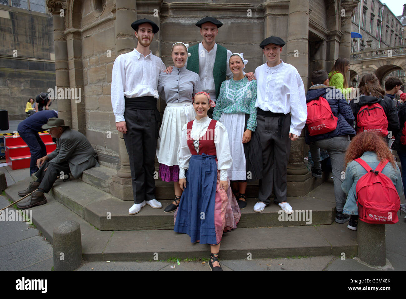 Edinburgh, Scotland, UK 5. August 2016. Bilder vom ersten Tag des Edinburgh Festival Fringe 2016, dass dieses Jahr verfügt über mehr als 3.000 unglaubliche, einzigartige und inspirierende Veranstaltungen über 05-29 August. Bildnachweis: Gerard Fähre/Alamy Live-Nachrichten Stockfoto