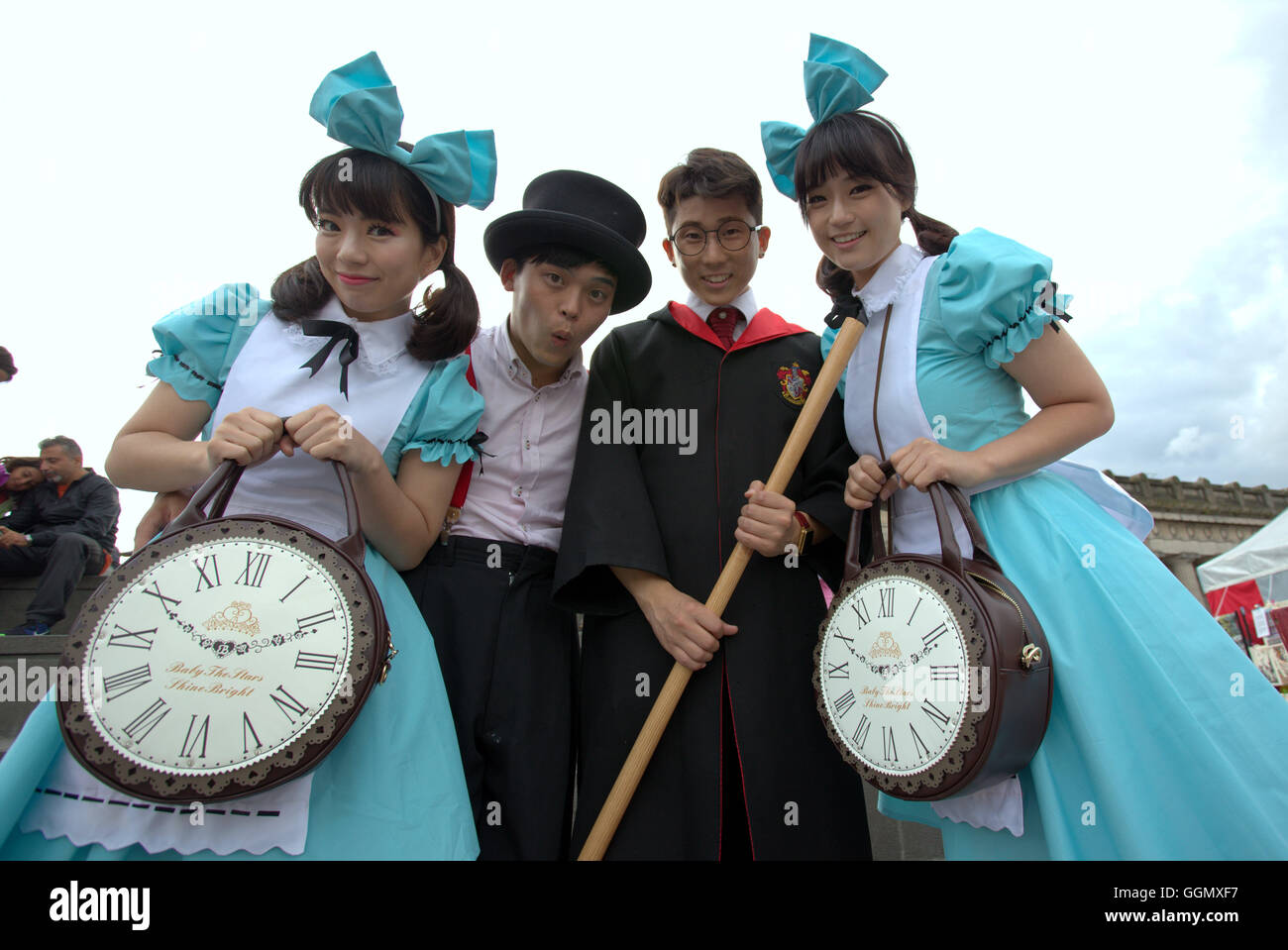 Edinburgh, Scotland, UK 5. August 2016. Bilder vom ersten Tag des Edinburgh Festival Fringe 2016, dass dieses Jahr verfügt über mehr als 3.000 unglaubliche, einzigartige und inspirierende Veranstaltungen über 05-29 August. Bildnachweis: Gerard Fähre/Alamy Live-Nachrichten Stockfoto