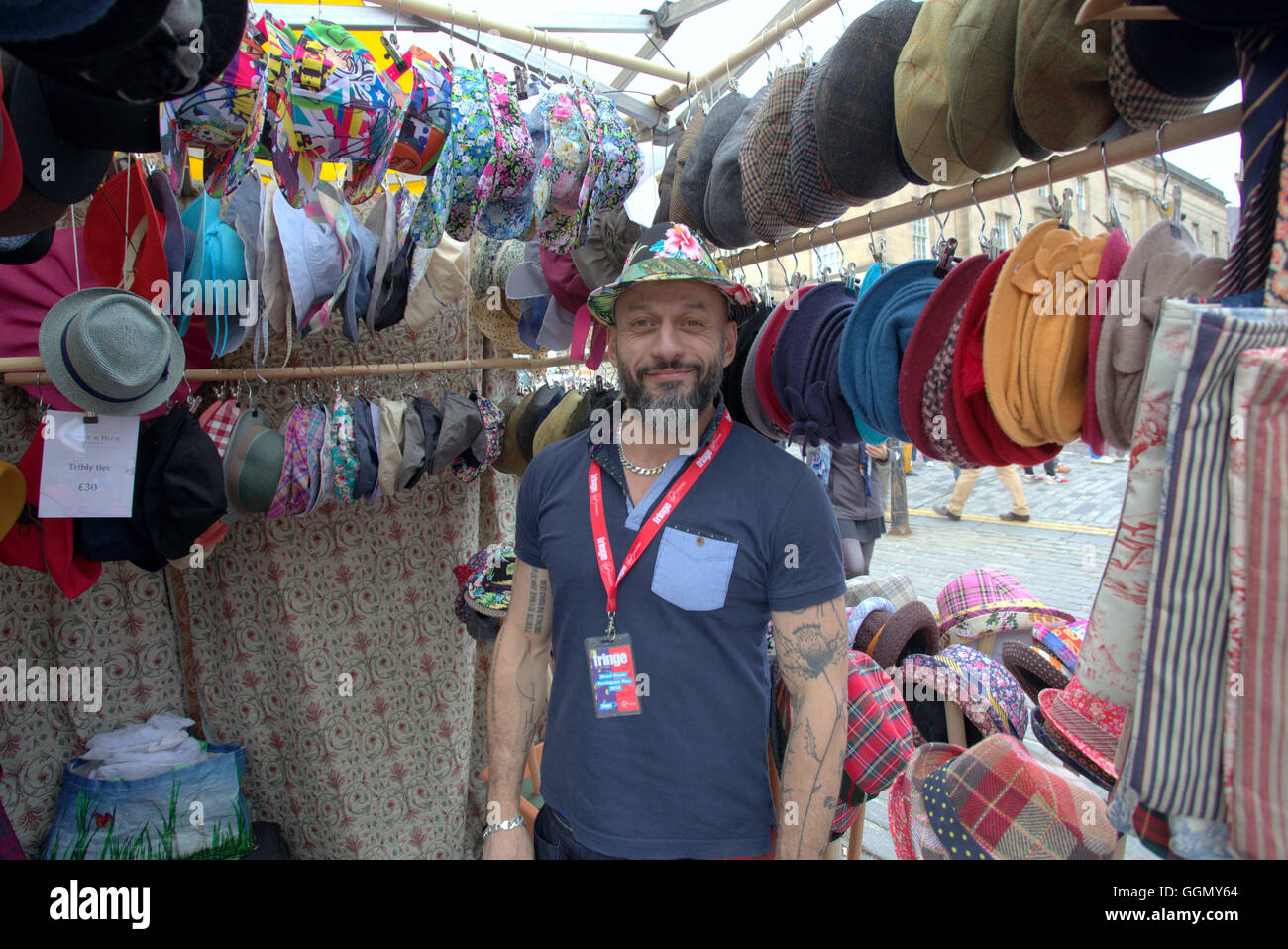 Edinburgh, Scotland, UK 5. August 2016. Bilder vom ersten Tag des Edinburgh Festival Fringe 2016, dass dieses Jahr verfügt über mehr als 3.000 unglaubliche, einzigartige und inspirierende Veranstaltungen über 05-29 August. Bildnachweis: Gerard Fähre/Alamy Live-Nachrichten Stockfoto