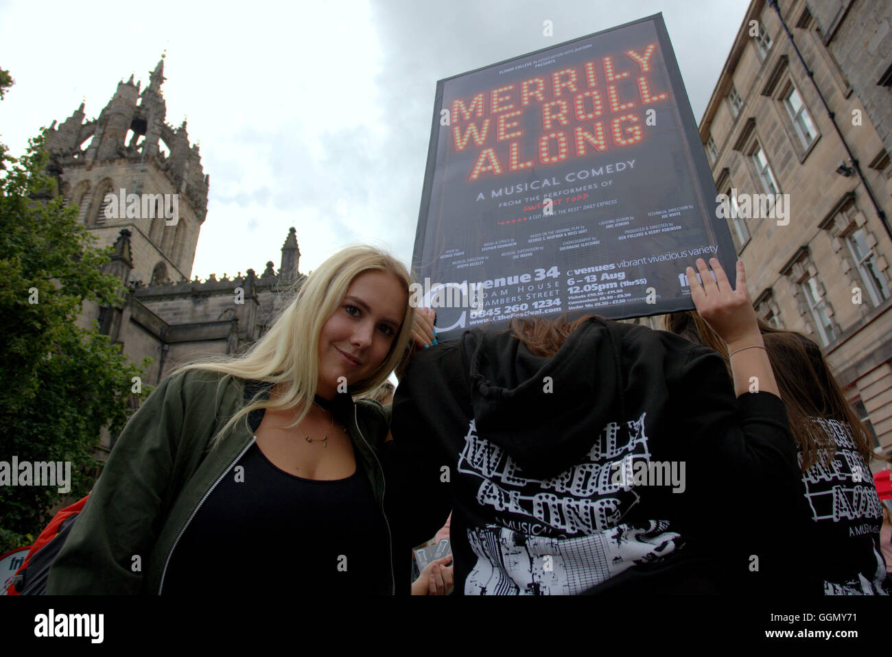 Edinburgh, Scotland, UK 5. August 2016. Bilder vom ersten Tag des Edinburgh Festival Fringe 2016, dass dieses Jahr verfügt über mehr als 3.000 unglaubliche, einzigartige und inspirierende Veranstaltungen über 05-29 August. Bildnachweis: Gerard Fähre/Alamy Live-Nachrichten Stockfoto