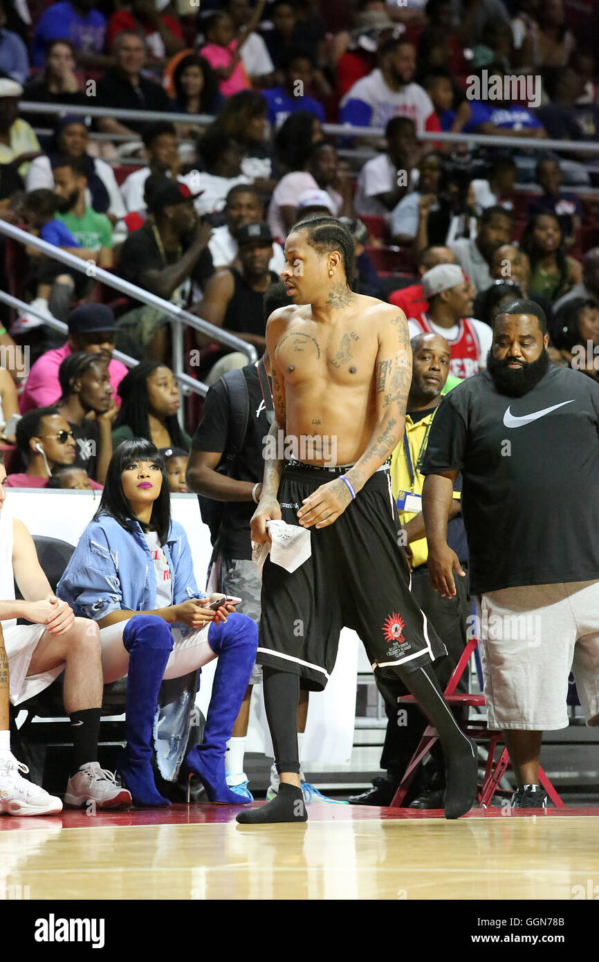 PHILADELPHIA, PA 5. AUGUST Allen Iverson abgebildet auf Allen