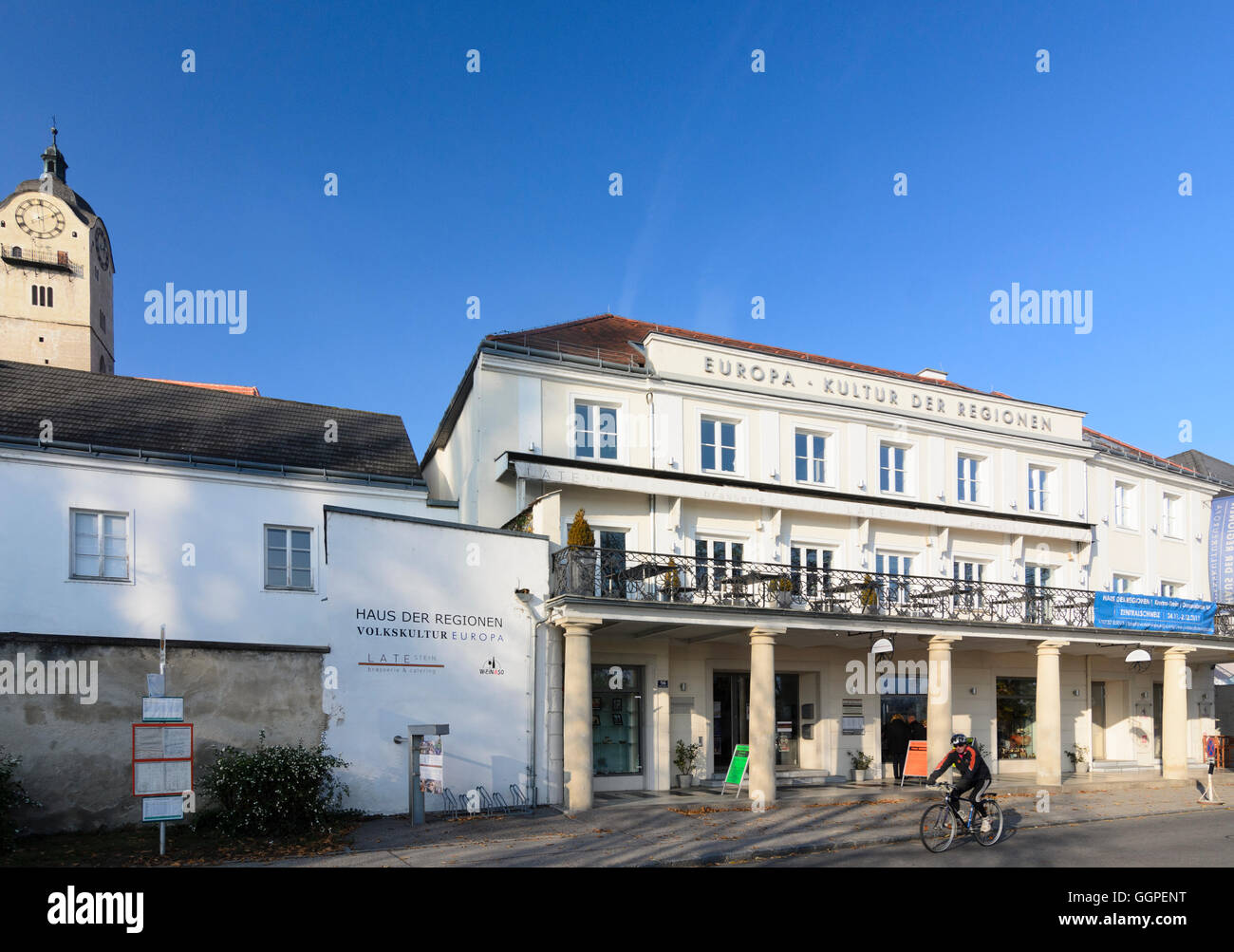 Krems an der Donau: Haus der Regionen, Österreich, Niederösterreich, Niederösterreich, Wachau Stockfoto