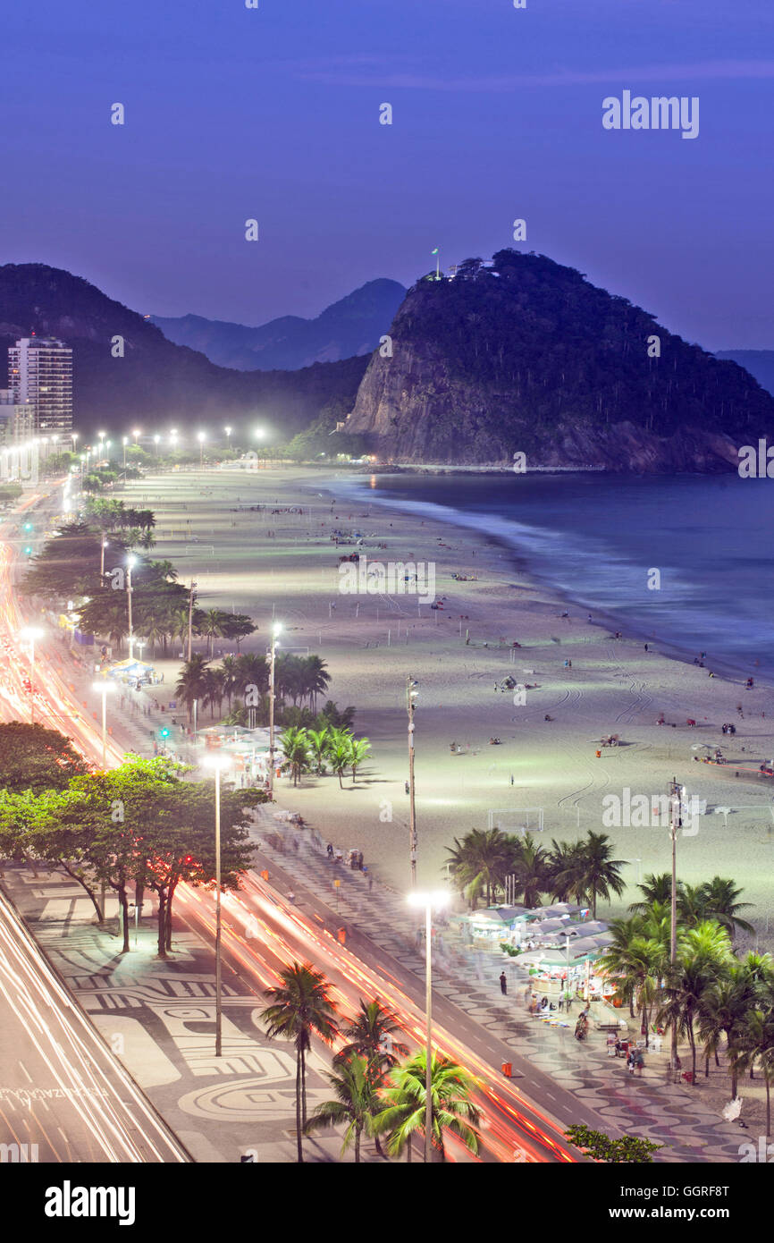 Copacabana-Strand Stockfoto