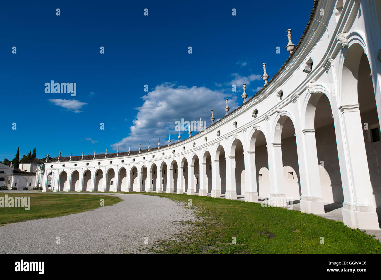 Residenz Villa Manin Udine-codroipo Stockfoto